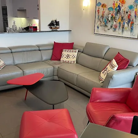 Bristol Palace Seaview 7e Verdieping, 30 Meter Apartmán Blankenberge