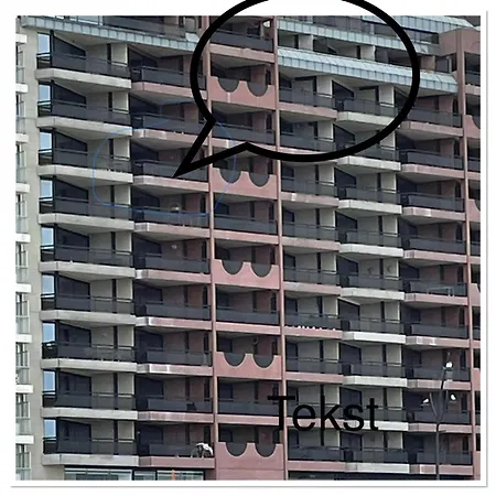 Bristol Palace Seaview 7e Verdieping, 30 Meter Апартаменты *