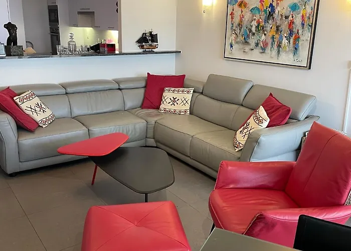 Bristol Palace Seaview 7e Verdieping, 30 Meter Apartmán Blankenberge