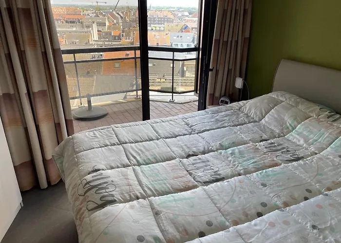 Bristol Palace Seaview 7e Verdieping, 30 Meter Apartmán Blankenberge